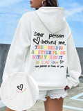 Dear Person Behind Me Hoodie
