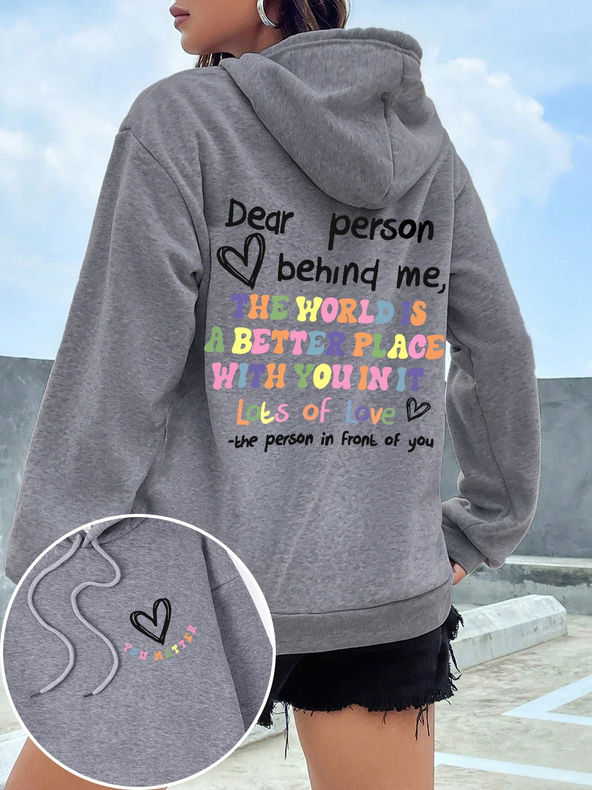 Dear Person Behind Me Hoodie