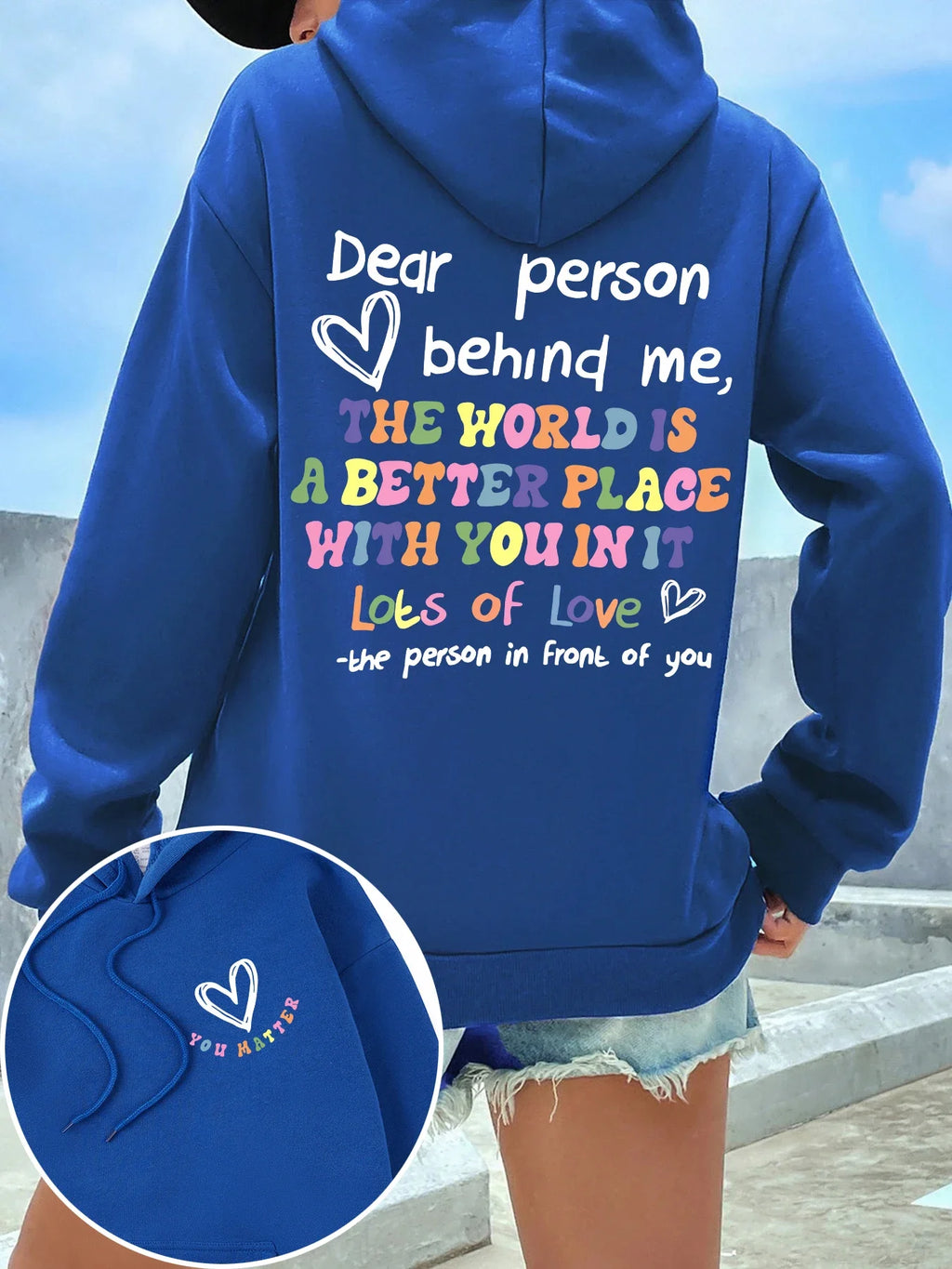 Dear Person Behind Me Hoodie