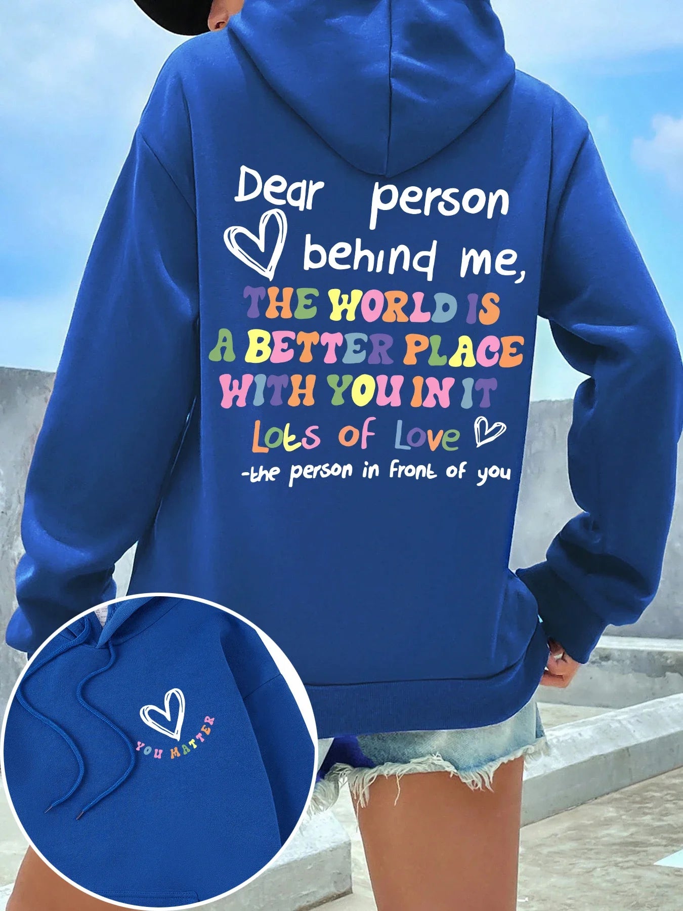 Dear Person Behind Me Hoodie