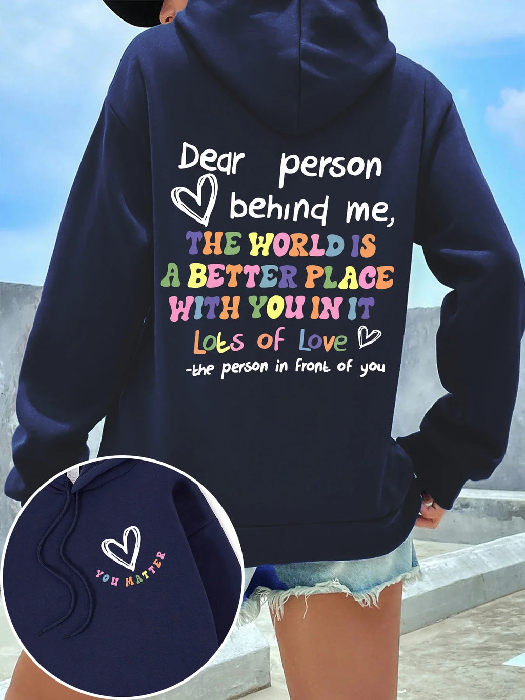 Dear Person Behind Me Hoodie